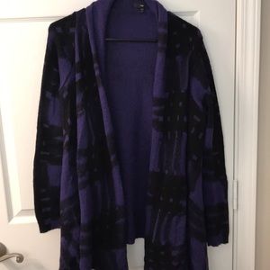 Gap purple cardigan
